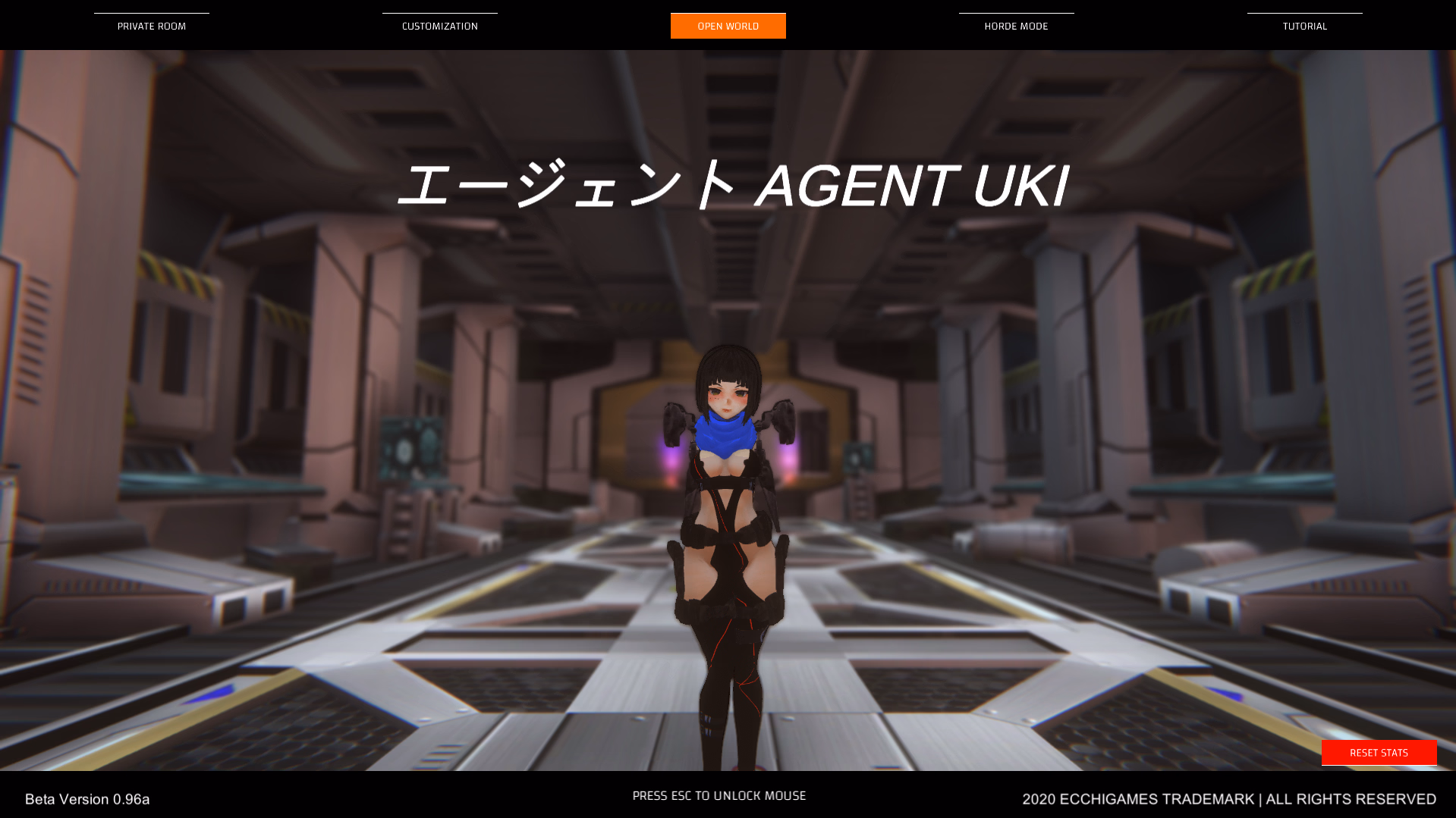 Unity Abandoned Agent Uki [v0.96] [Ecchi Game's]
