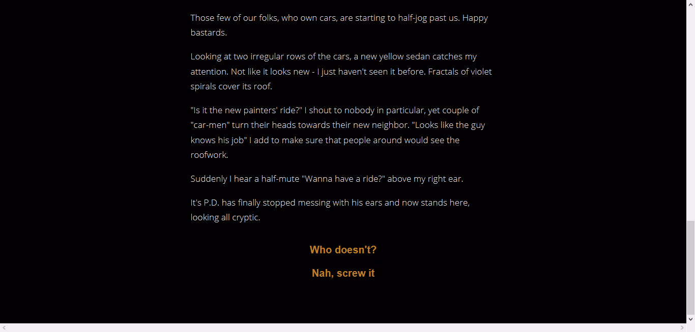 HTML Abandoned "Fiddle" - an interactive story [v1.0] [Puppetknight]