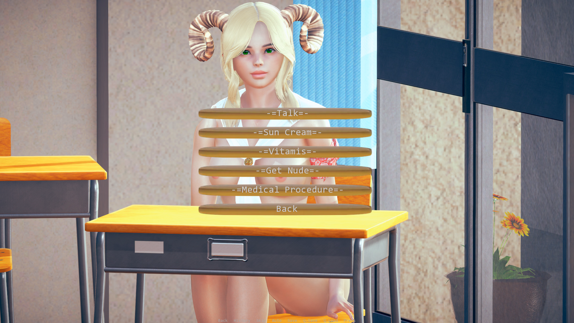 VN Ren'Py Abandoned University Trainer NSFW [v0.3.4] [Satir Girls]