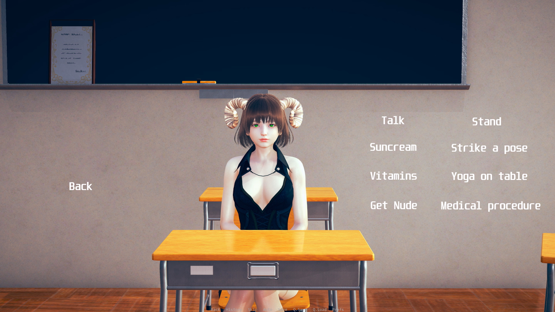 VN Ren'Py Abandoned University Trainer NSFW [v0.3.4] [Satir Girls]