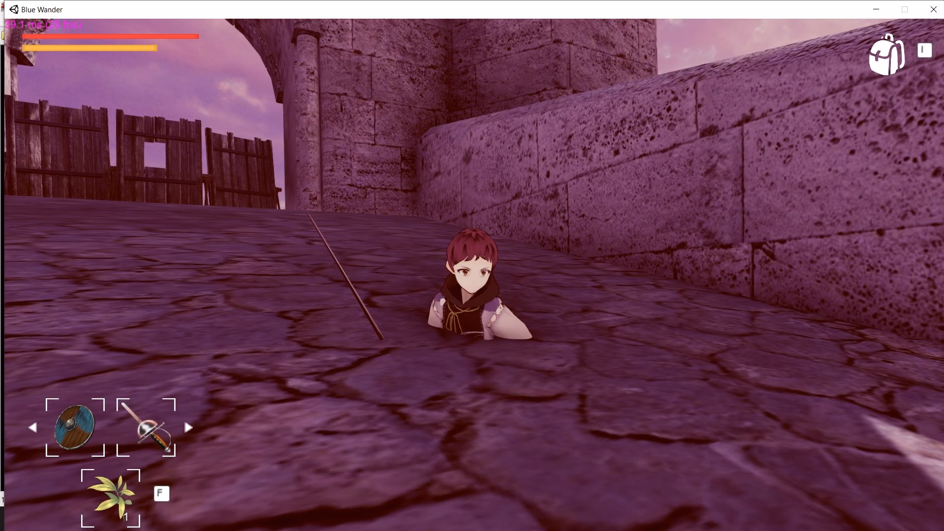 Unity Abandoned Blue Wander [v0.2] [SkelterHelter]