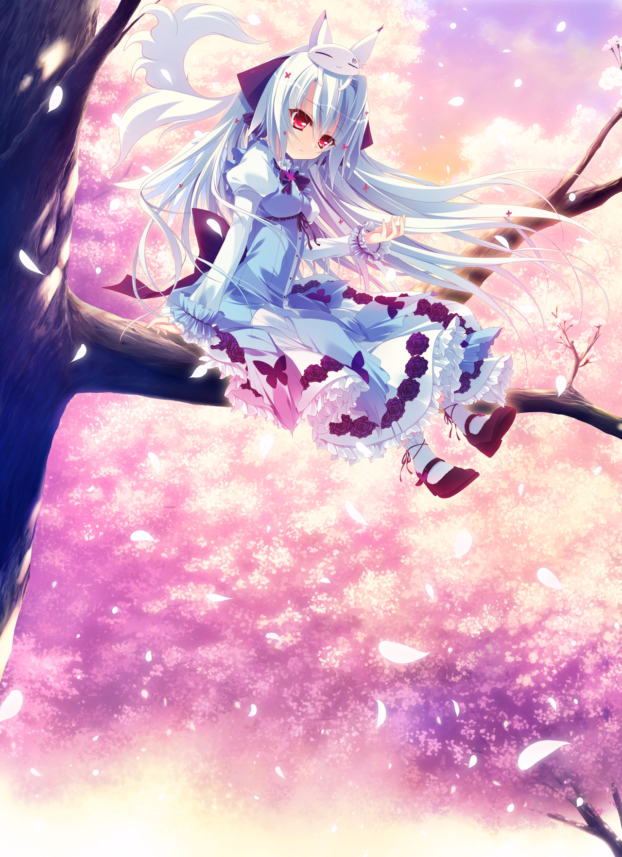 VN Others Completed Saku Saku: Love Blooms with the Cherry Blossoms [Palette]