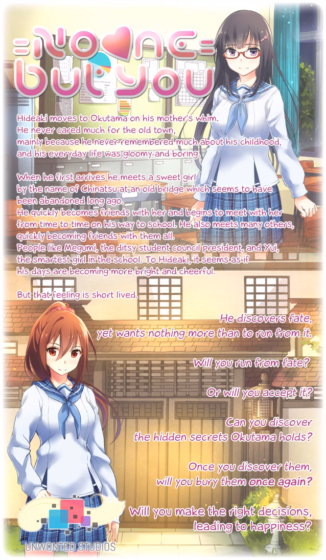 VN Ren'Py Completed No One But You [Adult Version] [Unwonted Studios]