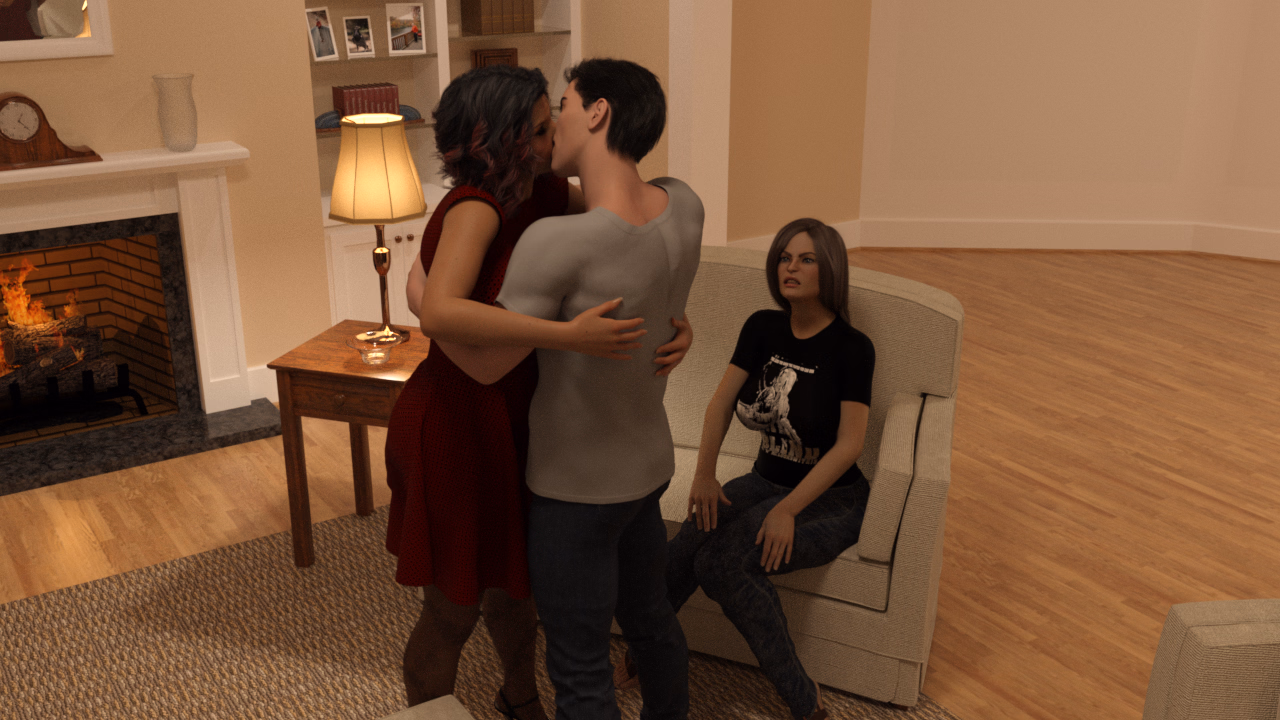 VN Ren'Py Abandoned Blackmailing the Family [v0.12] [Warped Minds Productions]