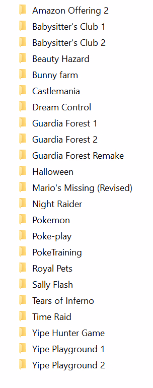 Collection RPGM Flash Humbird0 Games Collection [Humbird0]