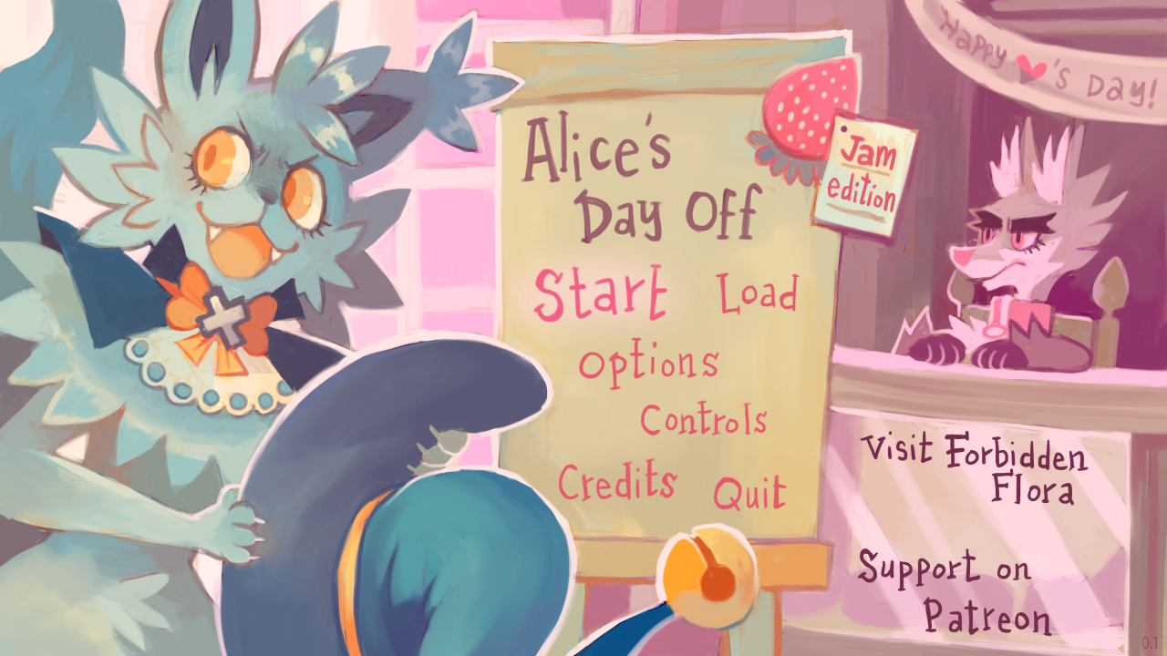Ren'Py Abandoned Alice's Day Off [Demo] [Floraverse]
