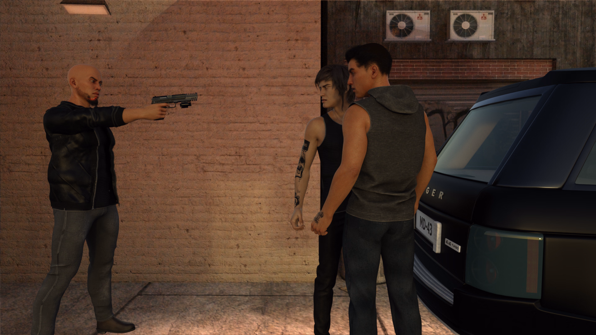 VN Ren'Py Abandoned The Punisher [v0.1] [LyR_Studio]