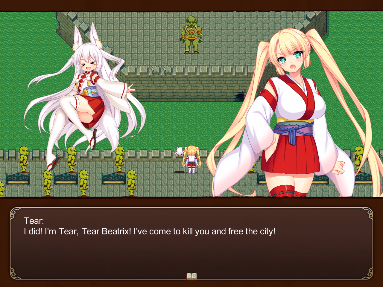 Wolf RPG Completed Tear and the Library of Labyrinths [v1.01] [Acerola]