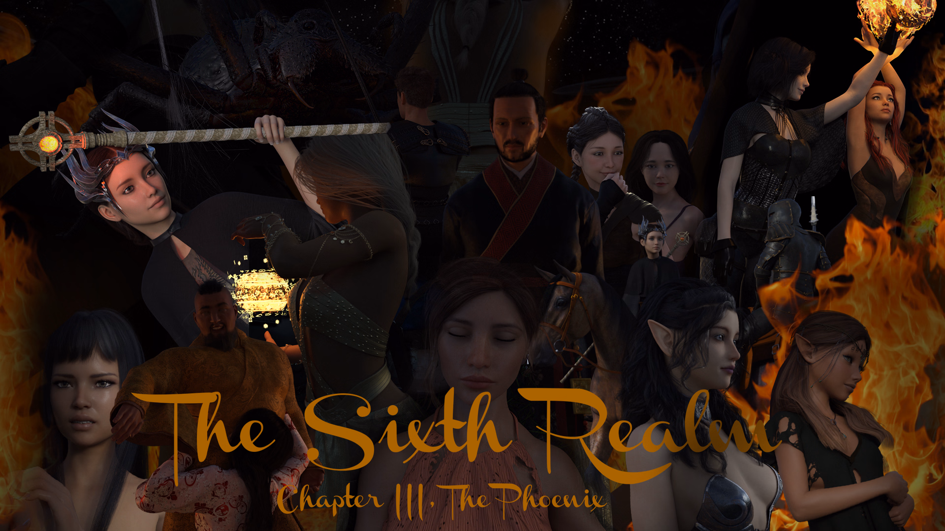 VN Ren'Py Abandoned Hedwun: The Sixth Realm [Ch.1-2 Definitive] [TheSixthRealm]