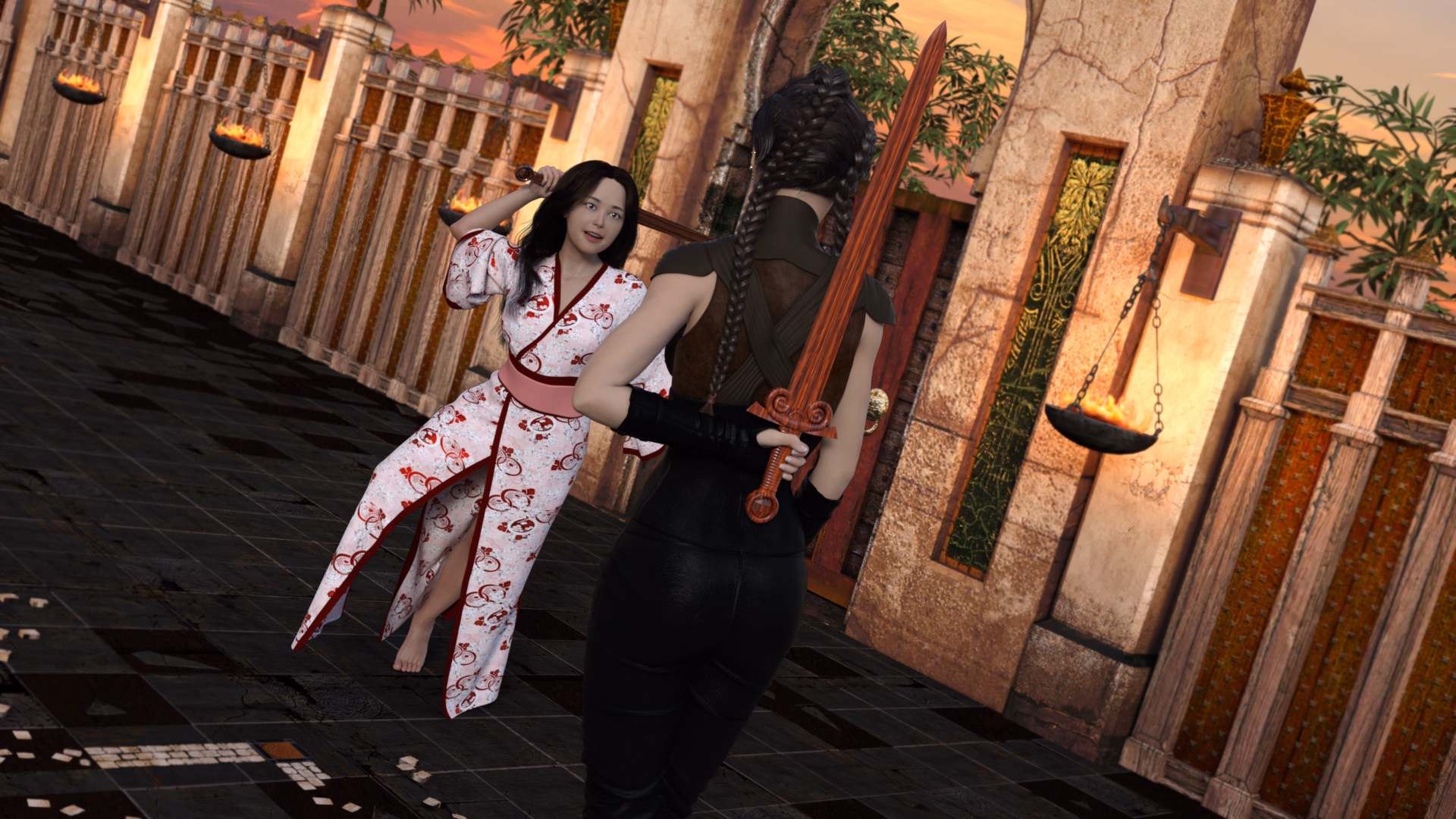 VN Ren'Py Abandoned Hedwun: The Sixth Realm [Ch.1-2 Definitive] [TheSixthRealm]