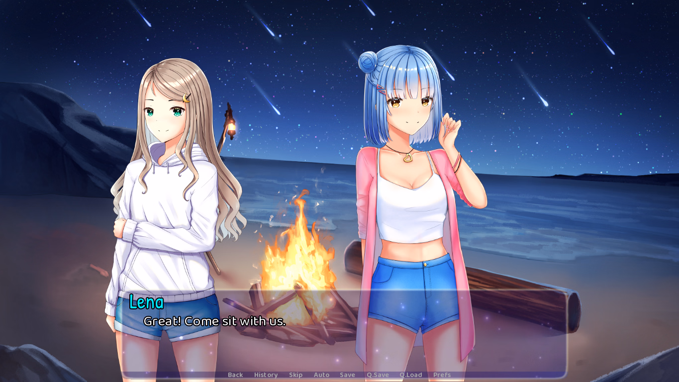 VN Ren'Py Completed Starlight Shores [v1.2] [Tidal Blossoms]
