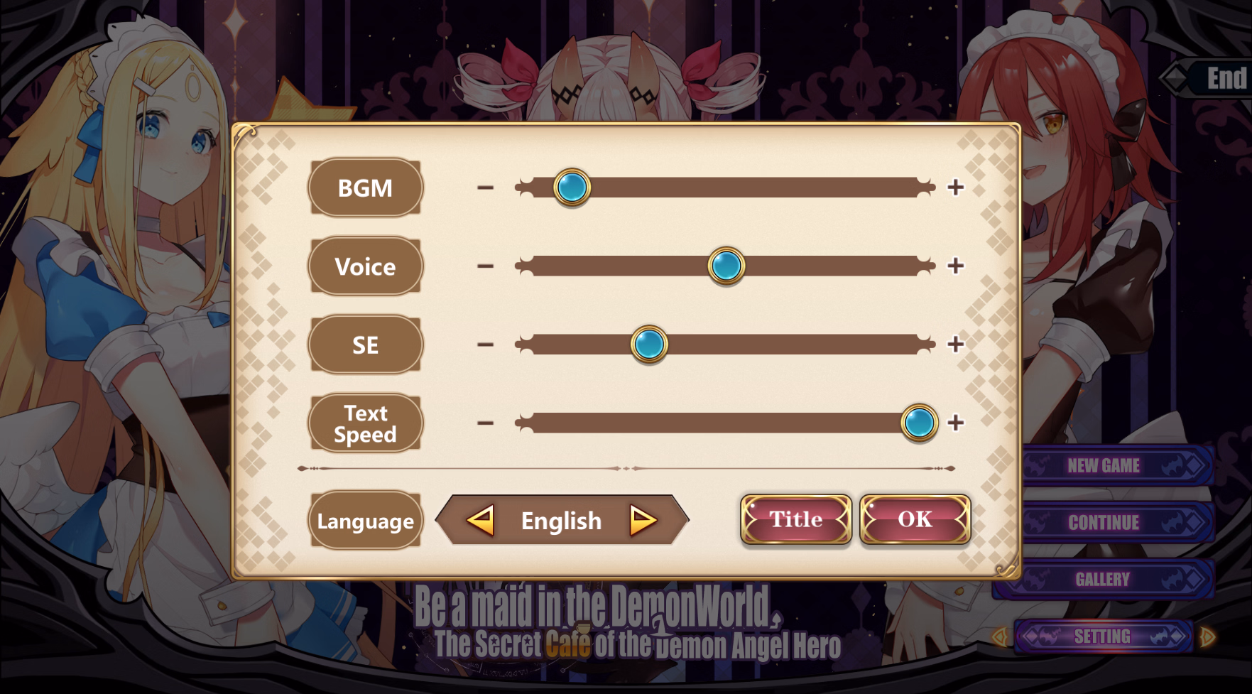 Unity Completed Be a maid in the Demon World - The Secret Cafe of Demon Angel Hero [Final] [Kokutou Umeboshi]