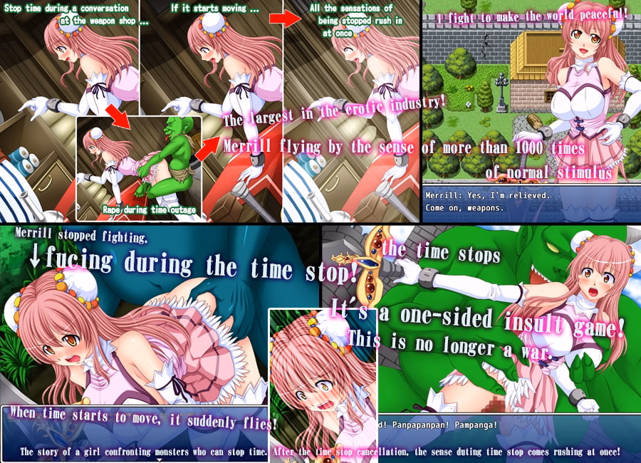 RPGM Completed Time Stop RPG Wool Avanture [Final] [Nagiyahonpo]