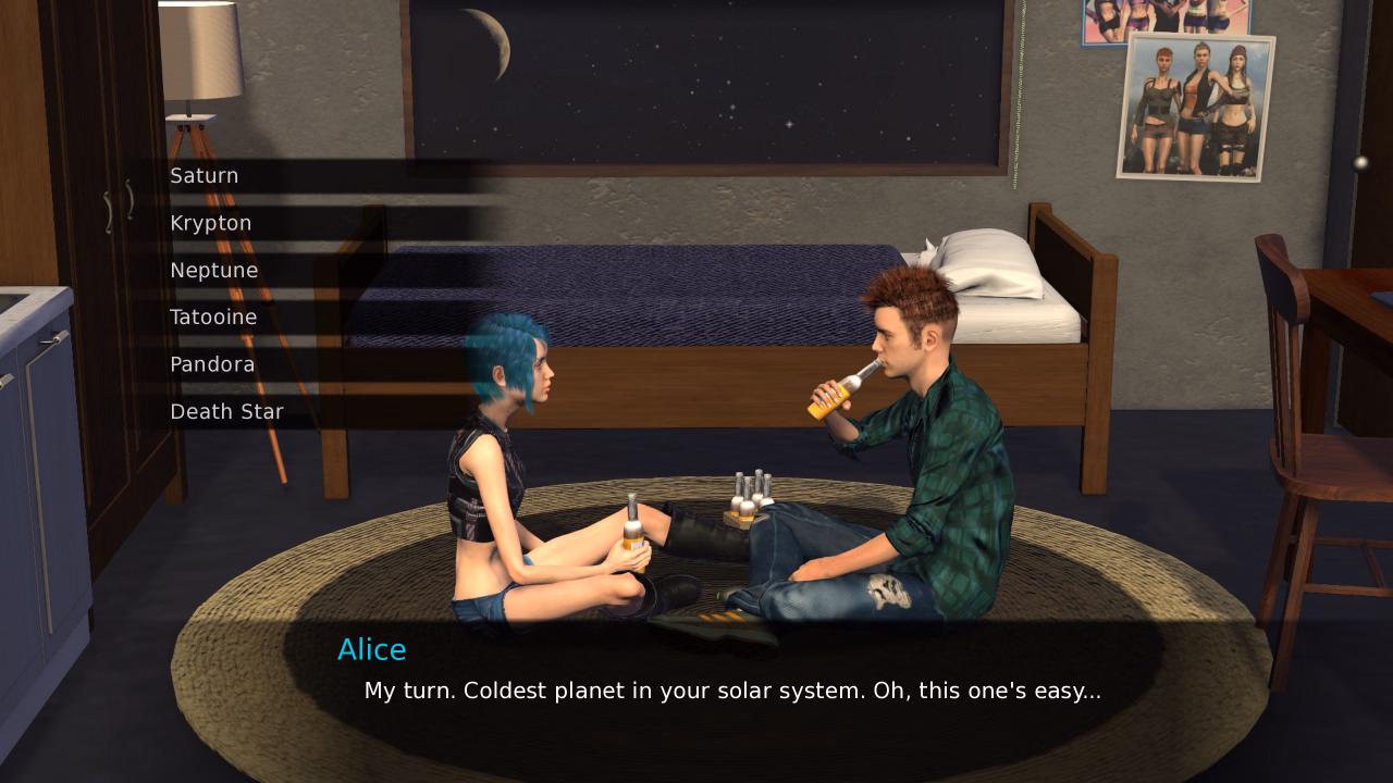 Ren'Py Completed Teen Alien in Your Closet [v1.0] [Pent Panda]