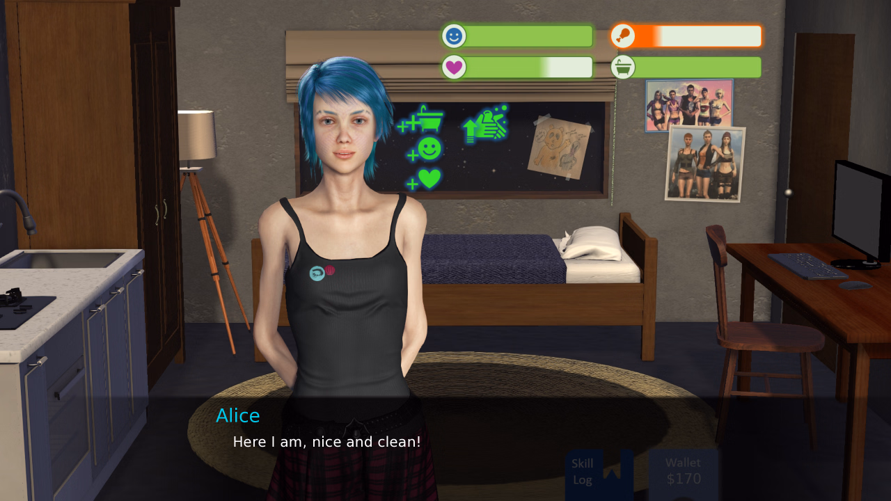 Ren'Py Completed Teen Alien in Your Closet [v1.0] [Pent Panda]