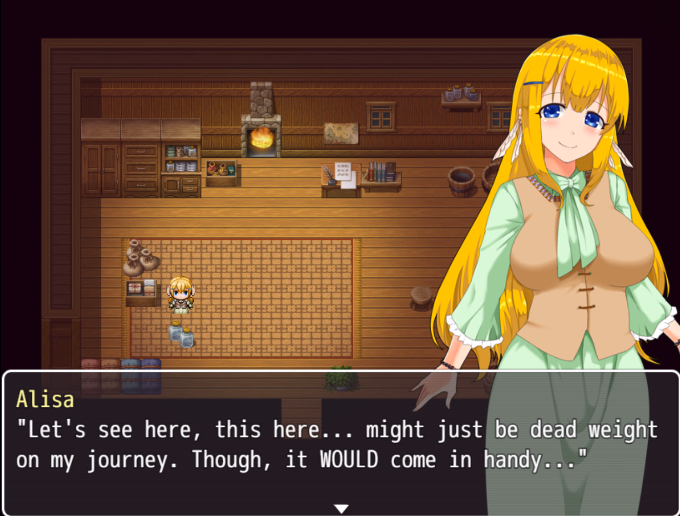 RPGM Completed Alisa Quest [Final] [ShiroKuroSoft]
