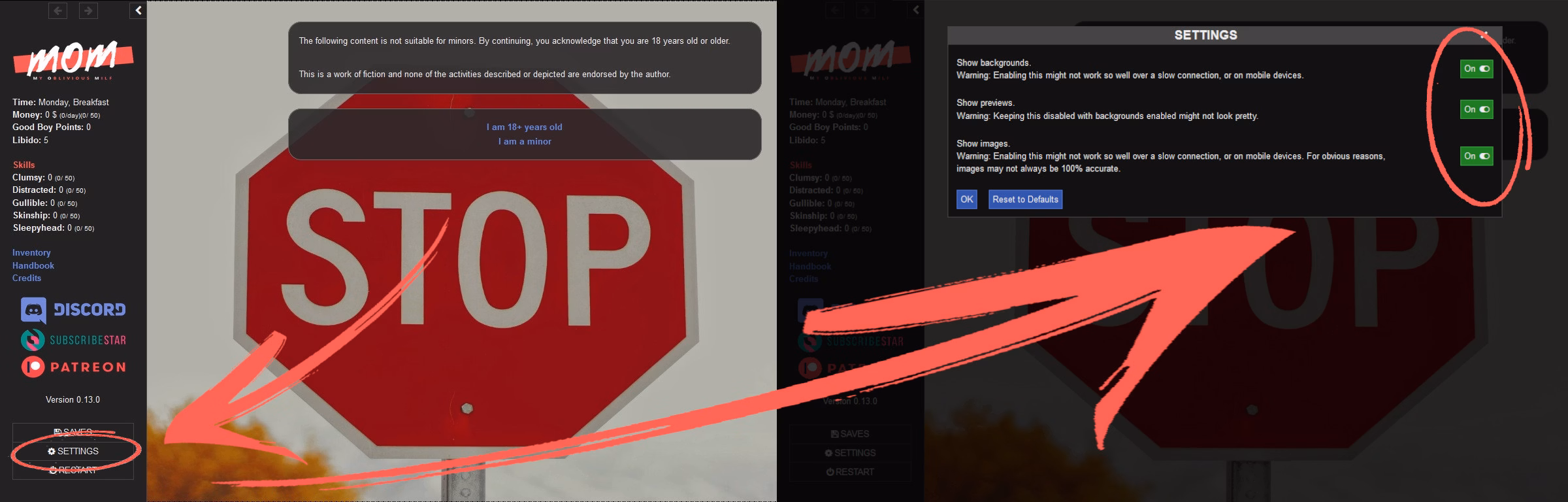 HTML My Oblivious MILF [v0.180.0] [My Oblivious Developer]