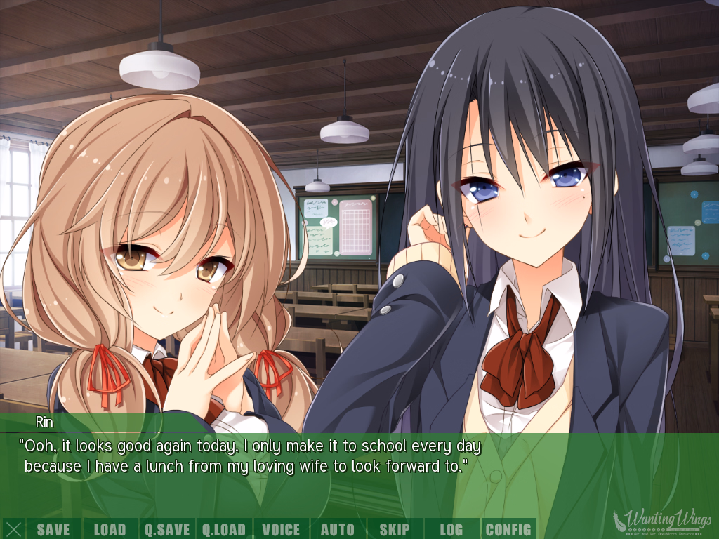 Collection VN Ren'Py Completed Wanting Wings: Her and Her Romance! [Final] [BaseSon]