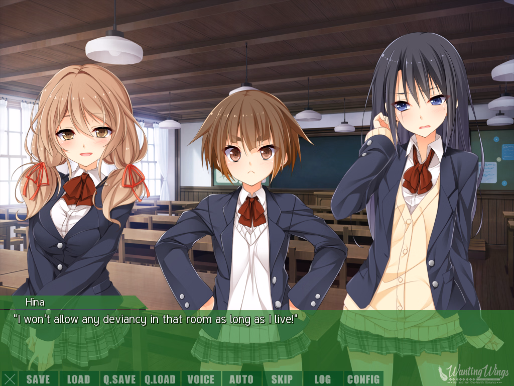 Collection VN Ren'Py Completed Wanting Wings: Her and Her Romance! [Final] [BaseSon]