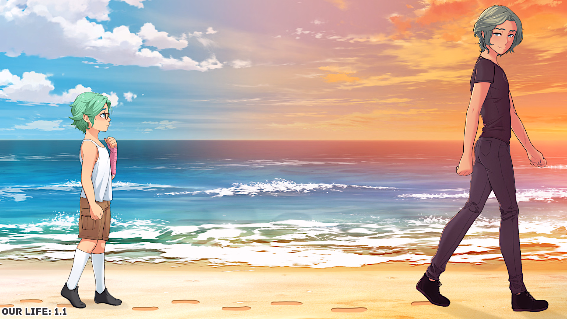 VN Ren'Py Completed Our Life: Beginnings & Always [v1.7.1 + All DLC's] [GBPatch] download