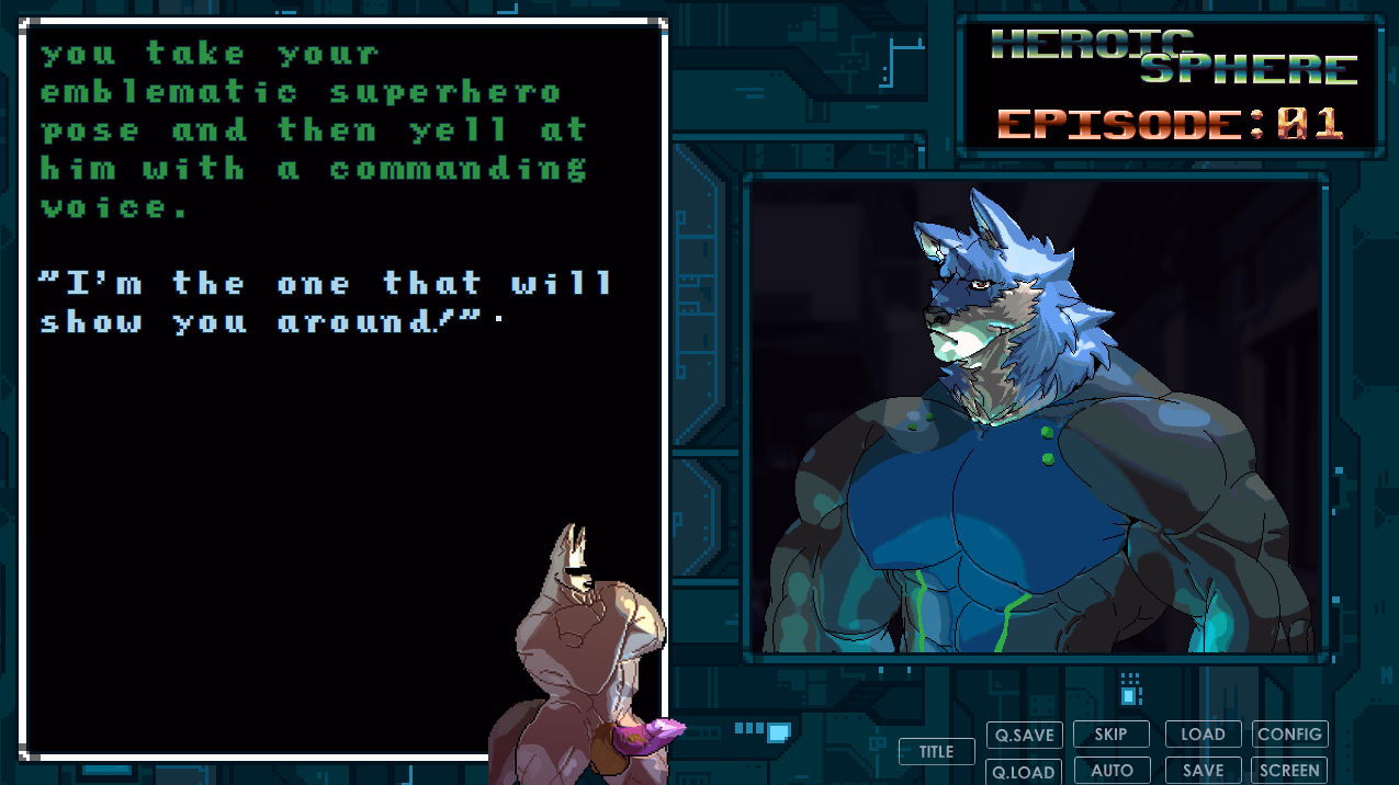 Others Abandoned Heroic Sphere - Episode 1 : Cyberwolf [v1.5] [Satyroom]