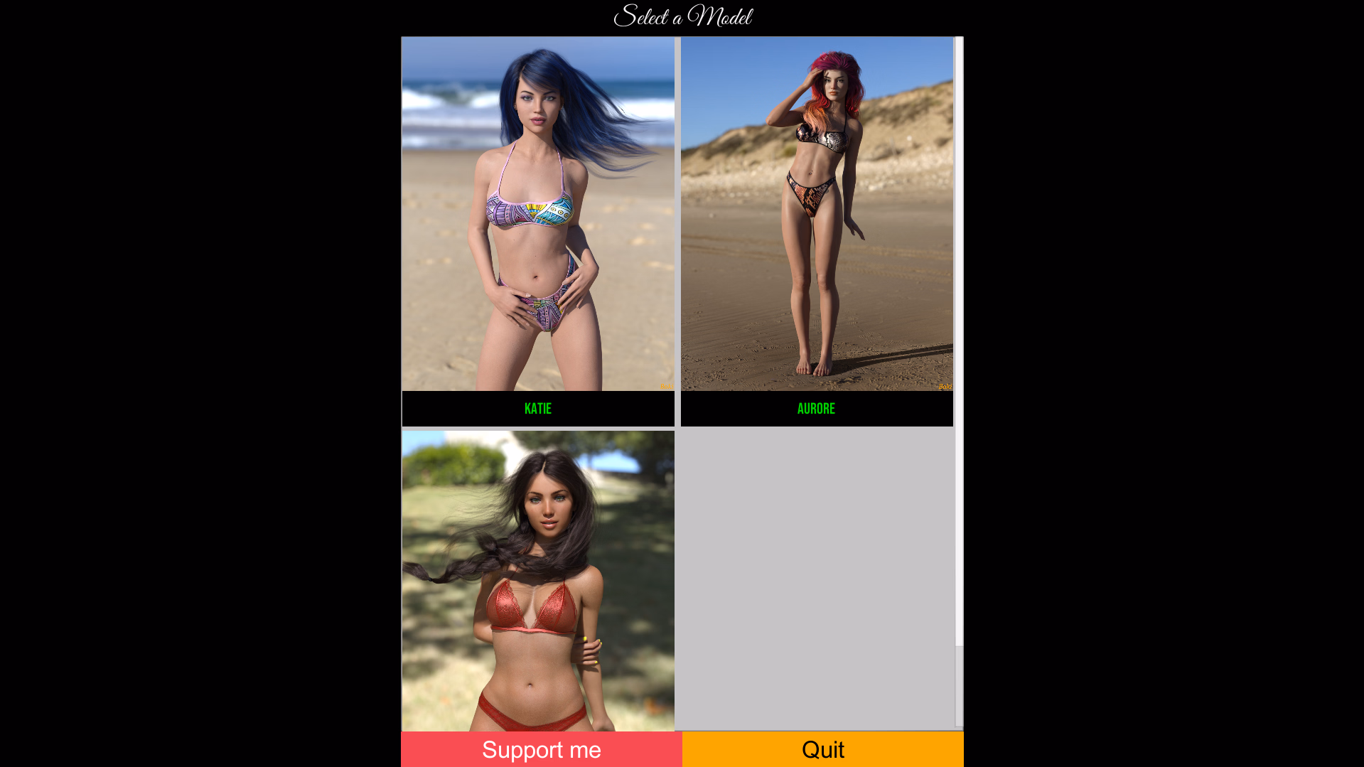 Unity Abandoned Models Undress Lite [v0.3] [Boki Art / Models Undress]