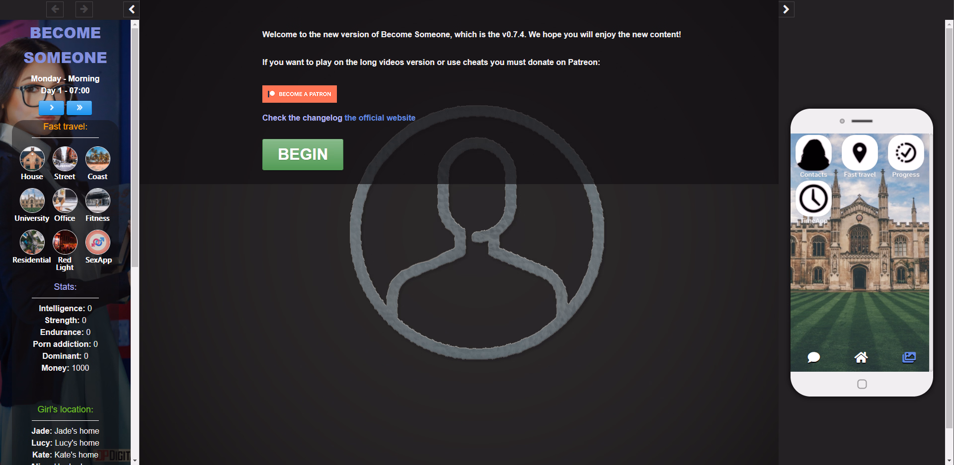 HTML Become Someone [v1.88] [Volen]