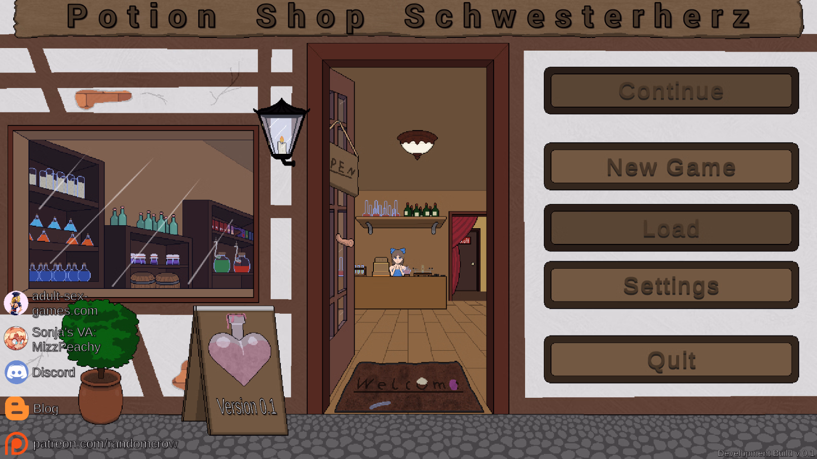 Unity Completed Potion Shop Schwesterherz [v1.01] [random Crow]