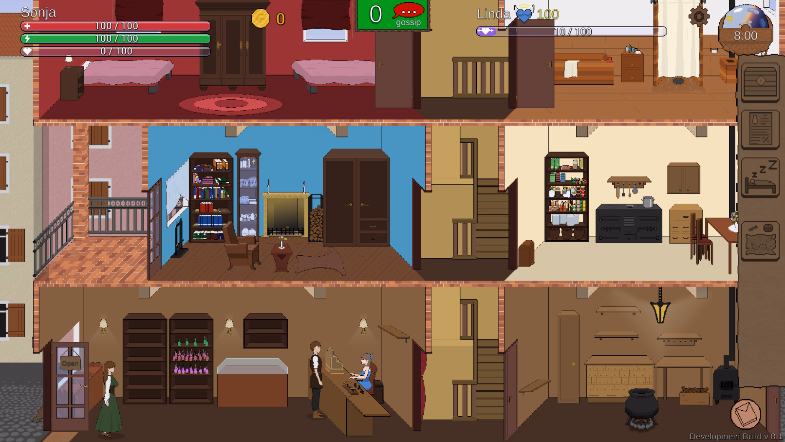 Unity Completed Potion Shop Schwesterherz [v1.01] [random Crow]