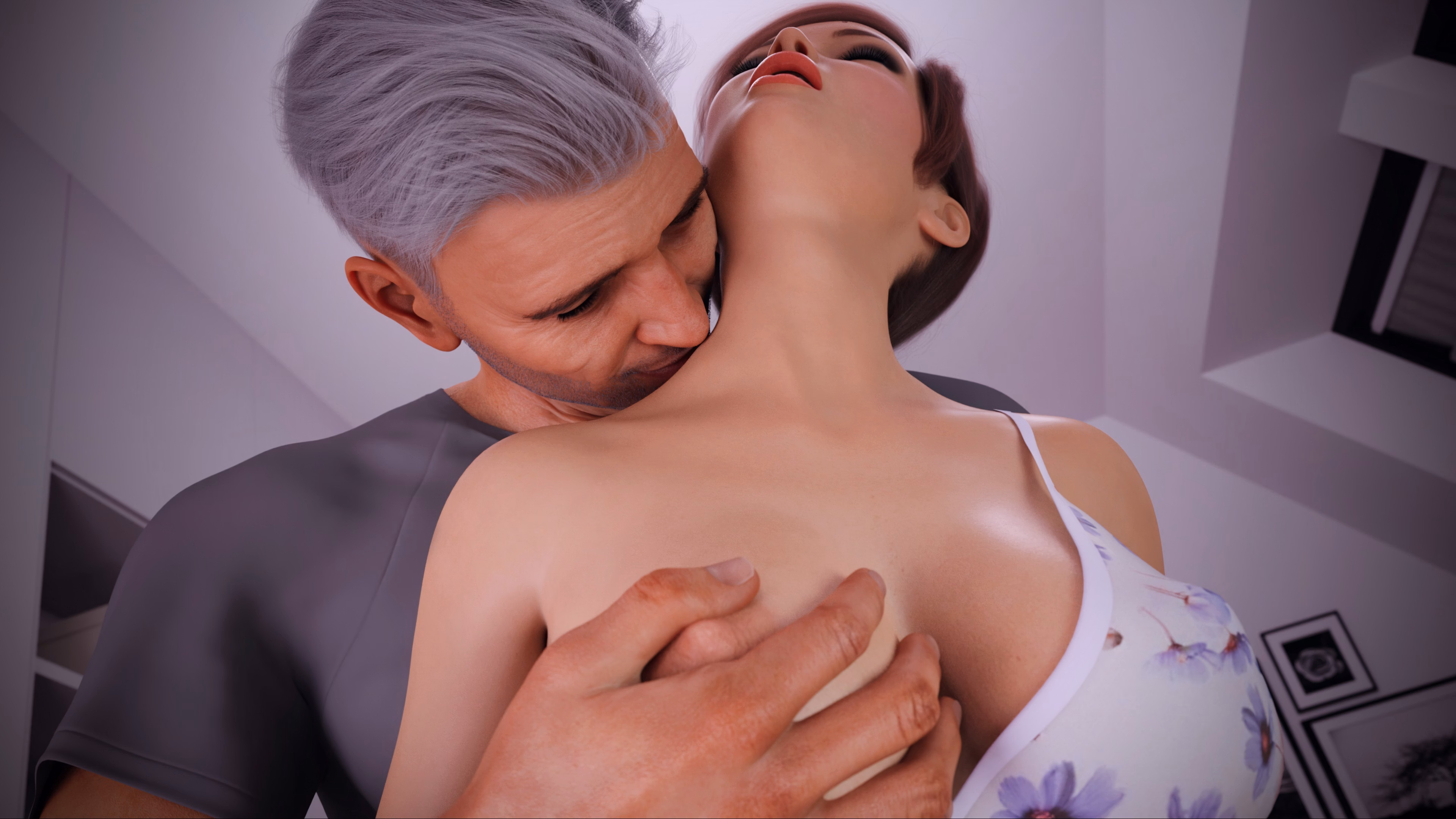 VN Ren'Py Completed Amber's Secret Lover [Final] [Sneaky Bastard]
