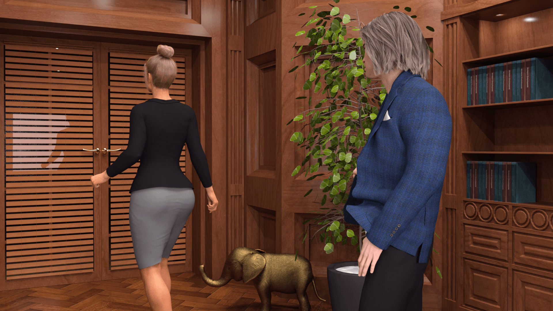 VN Ren'Py Completed Enslaver - Dark Path [v1.0.0] [MiloHaze FetishFactory]