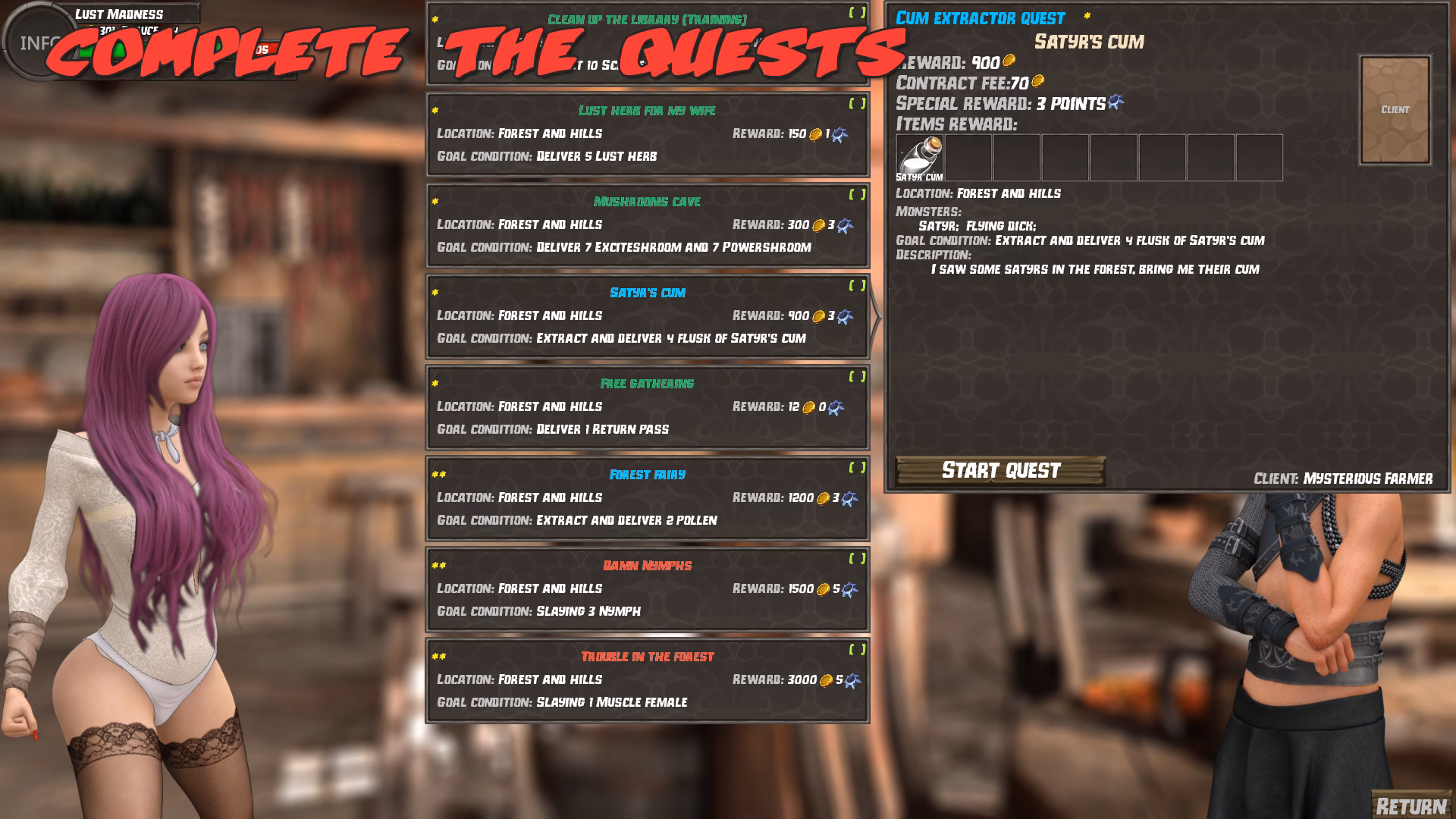 Ren'Py Abandoned Molest Hunter [v0.1.2 Public] [Lust Madness]