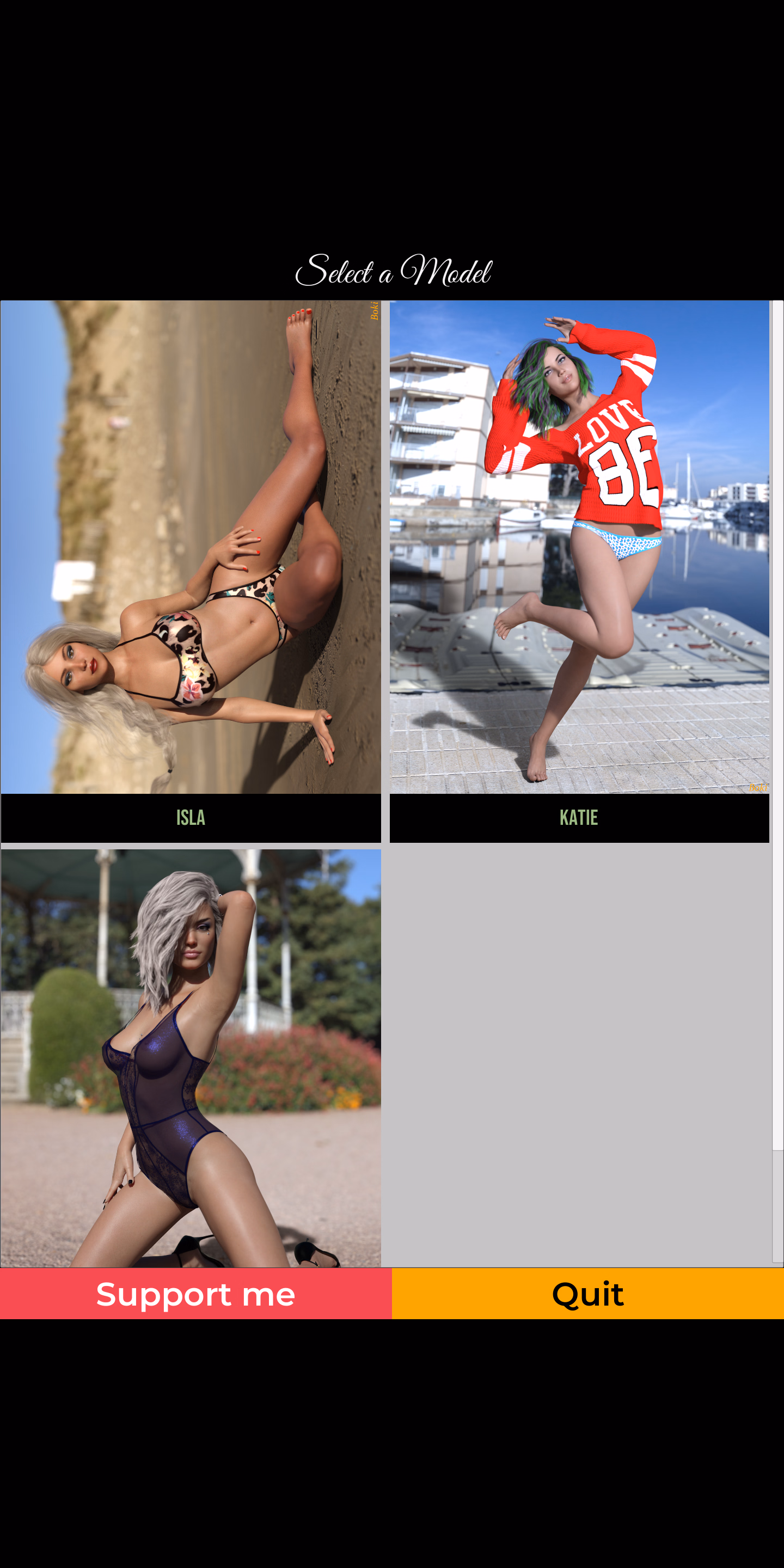 Unity Abandoned Models Undress Lite [v0.3] [Boki Art / Models Undress]