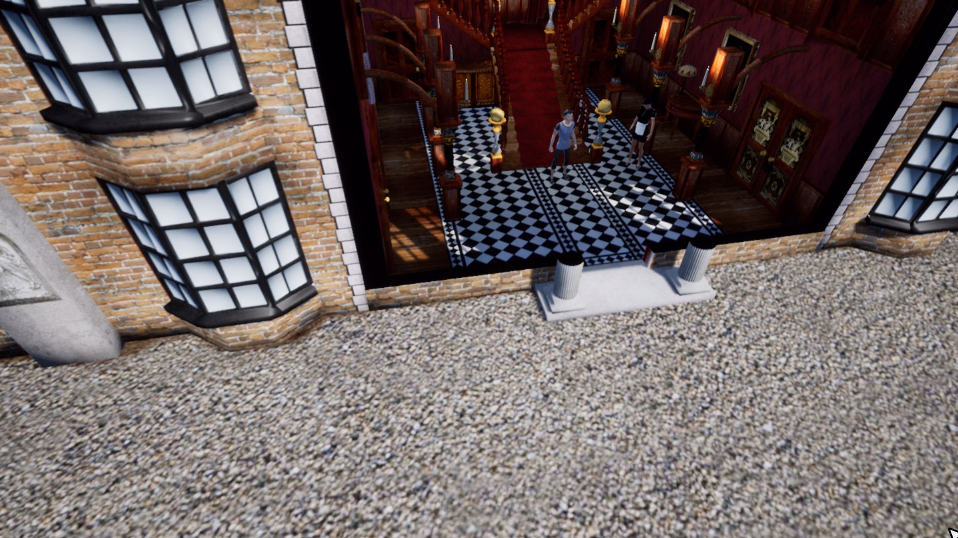 Unreal Engine Abandoned Man In The Mansion [0.0.0.1a] [BHStudio]