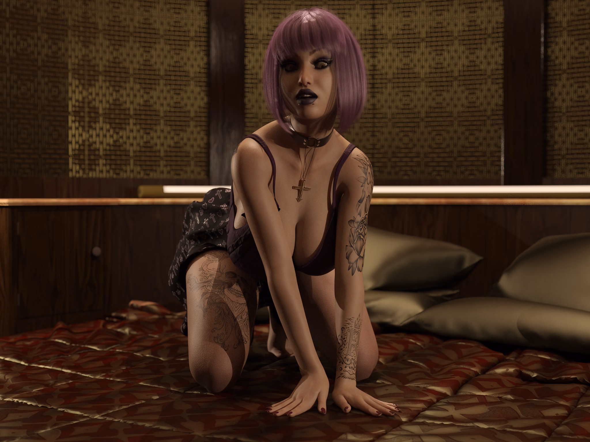 VN Ren'Py Abandoned Haunting Desires [Demo] [Scrambled Channel Games] download