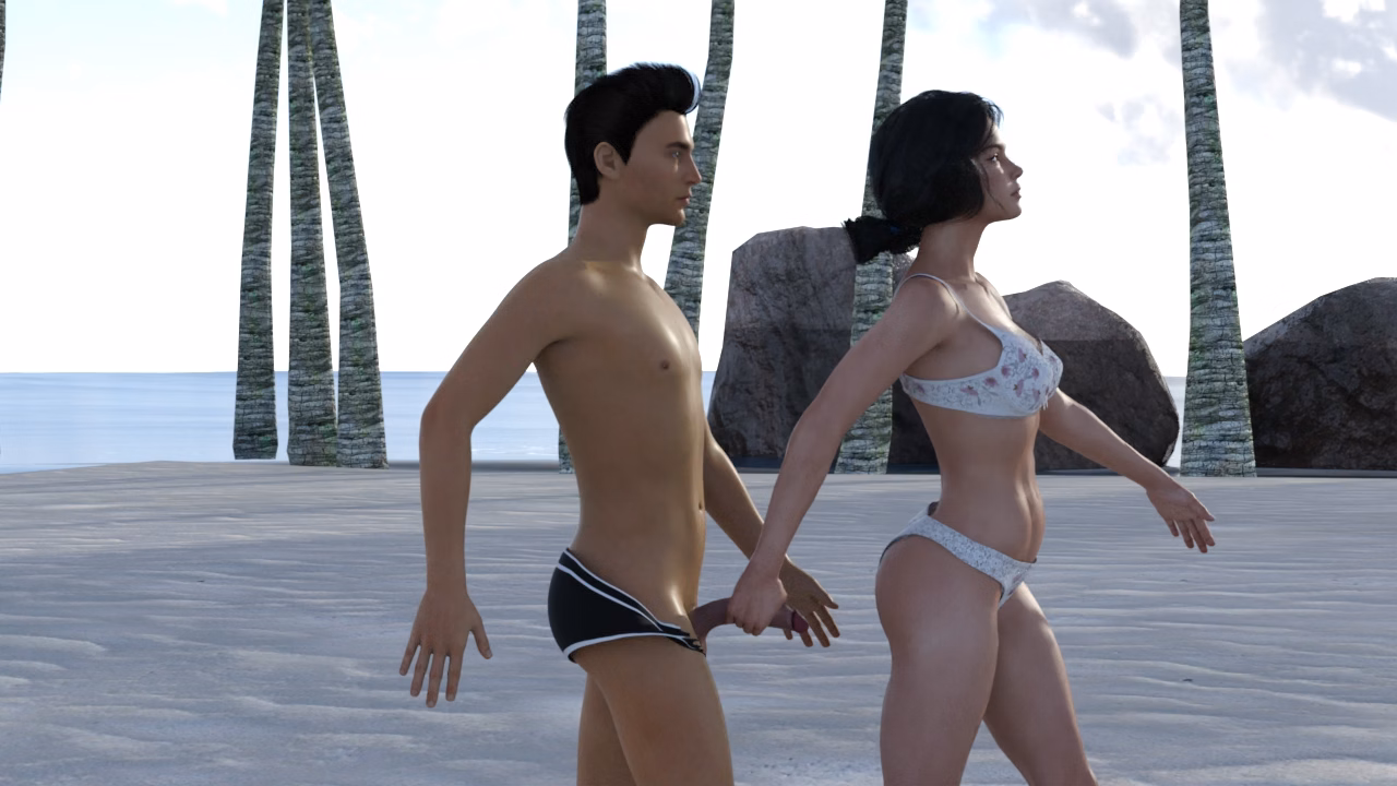 VN Ren'Py Abandoned The Castaway Story [v0.7] [androm3dart]