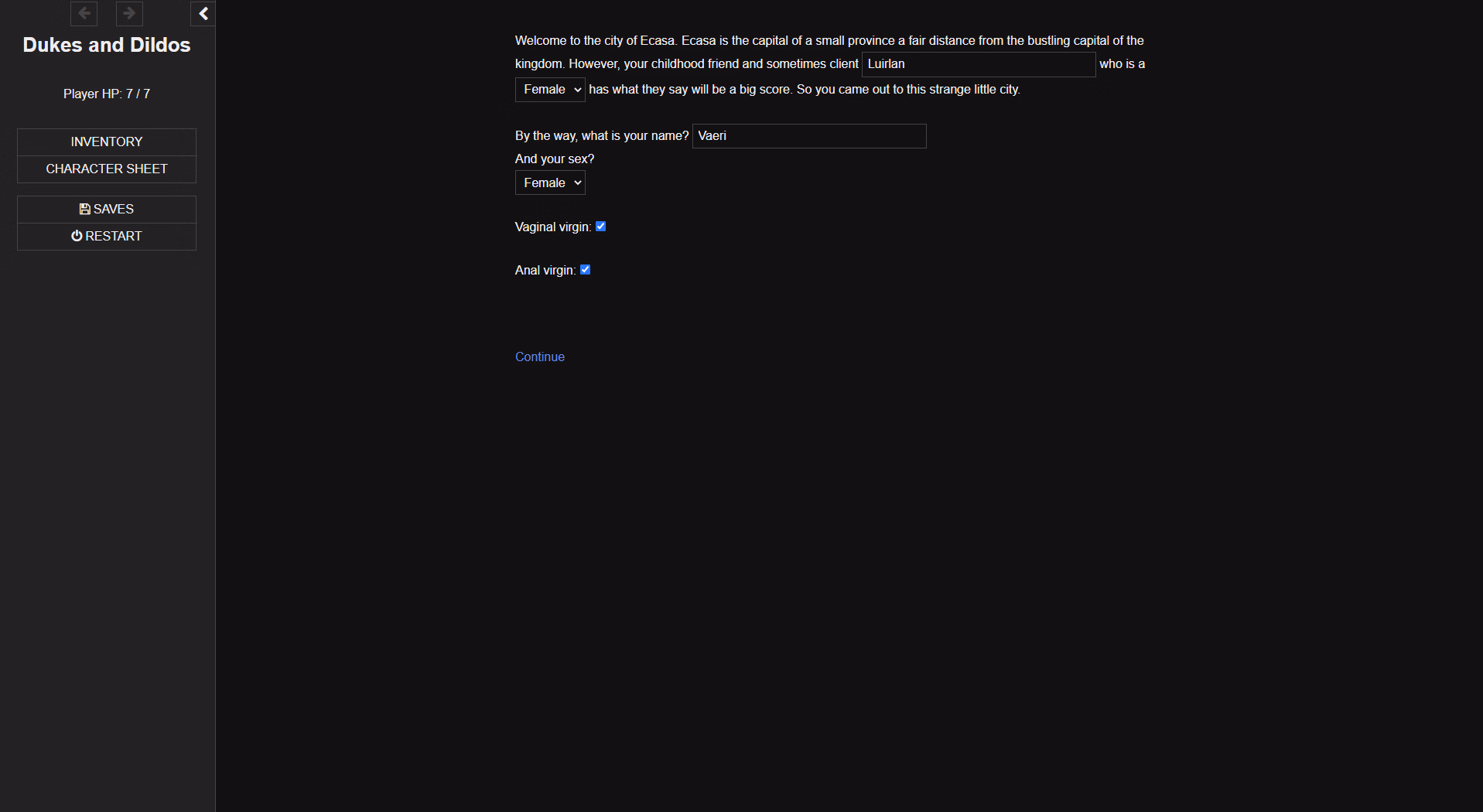 HTML Abandoned Dukes & Dildos [v0.60] [Sara] download