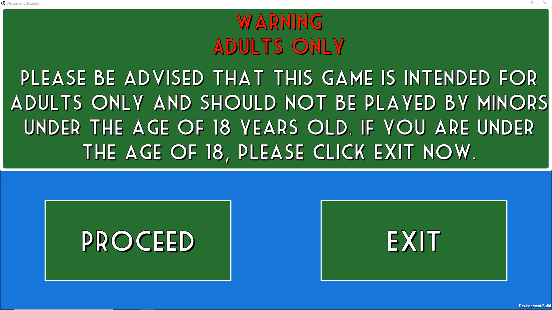 Unity Abandoned Welcome To Sindusky [v0.01i] [Sinaxxr]