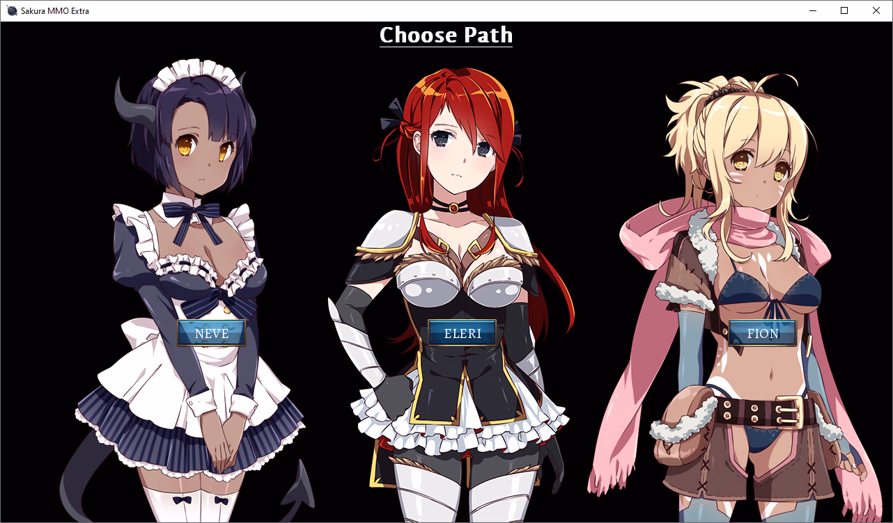 VN Ren'Py Completed Sakura MMO Extra [Final] [Winged Cloud]