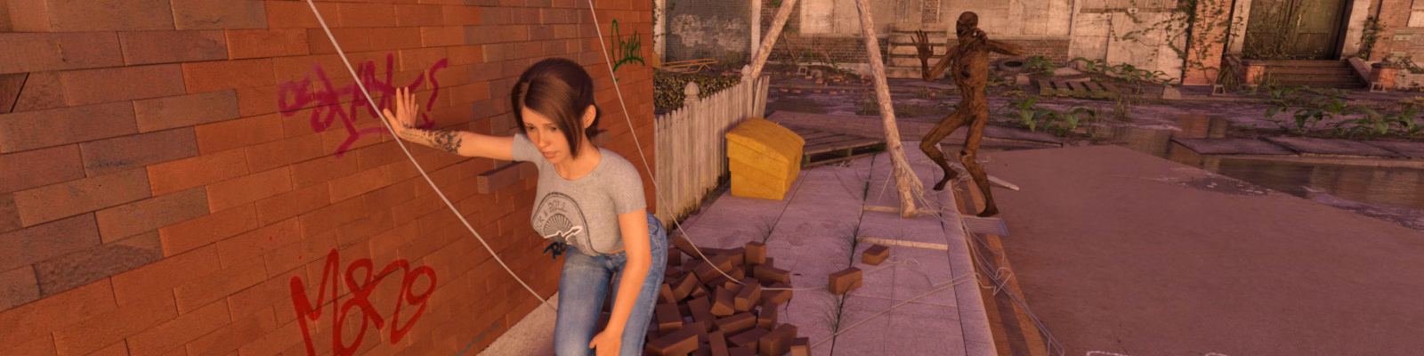 VN Ren'Py Abandoned Red Lotus Flower [v0.3] [Sadge Games]