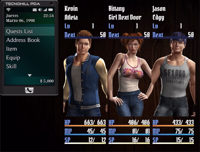 RPGM Abandoned Teenage Detectives Team [v0.1.0] [TecnoHill Game Studios]
