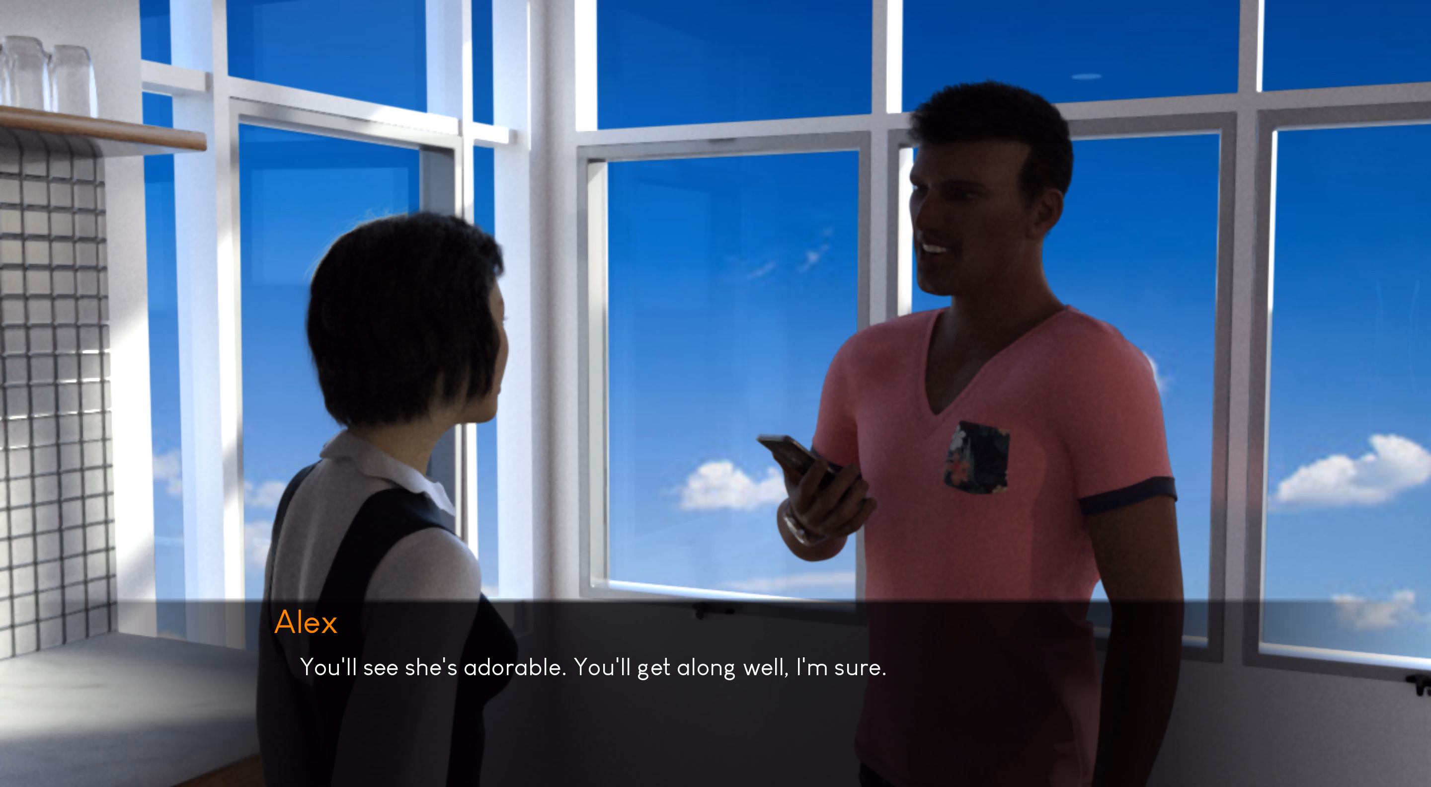 VN Ren'Py Abandoned The Great Wave [Prologue] [Louana]