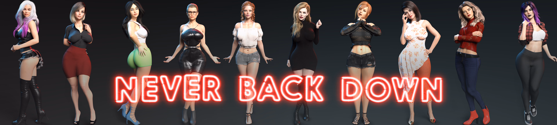 VN Ren'Py Abandoned Never Back Down [v0.5.1] [Antidote Lab]