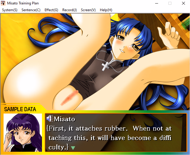 VN Others Completed Misato Training Plan [Final] [PeroPero Candy]