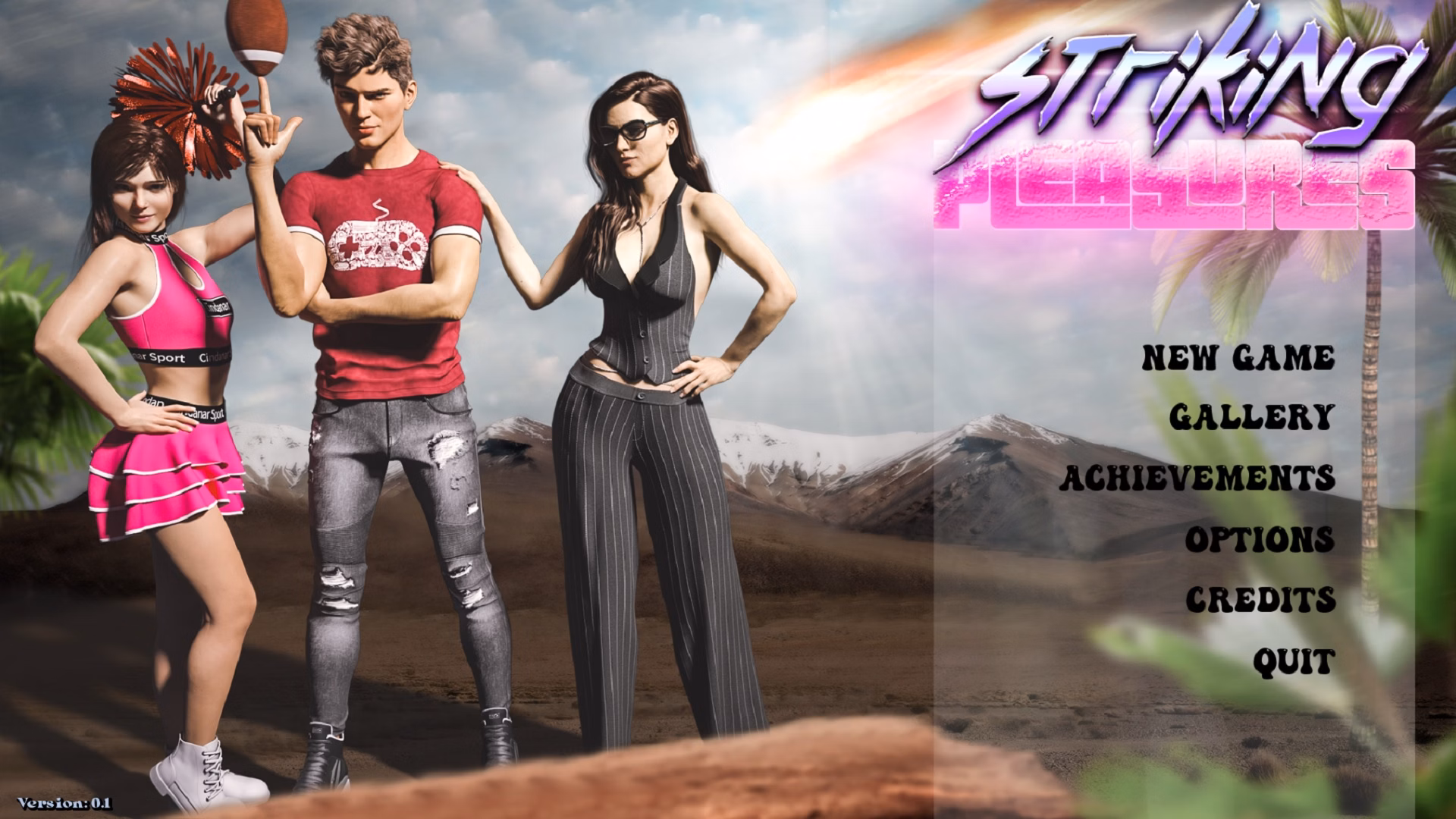 VN Ren'Py Abandoned Striking Pleasures [v0.0.1] [Meteoroid Studio]