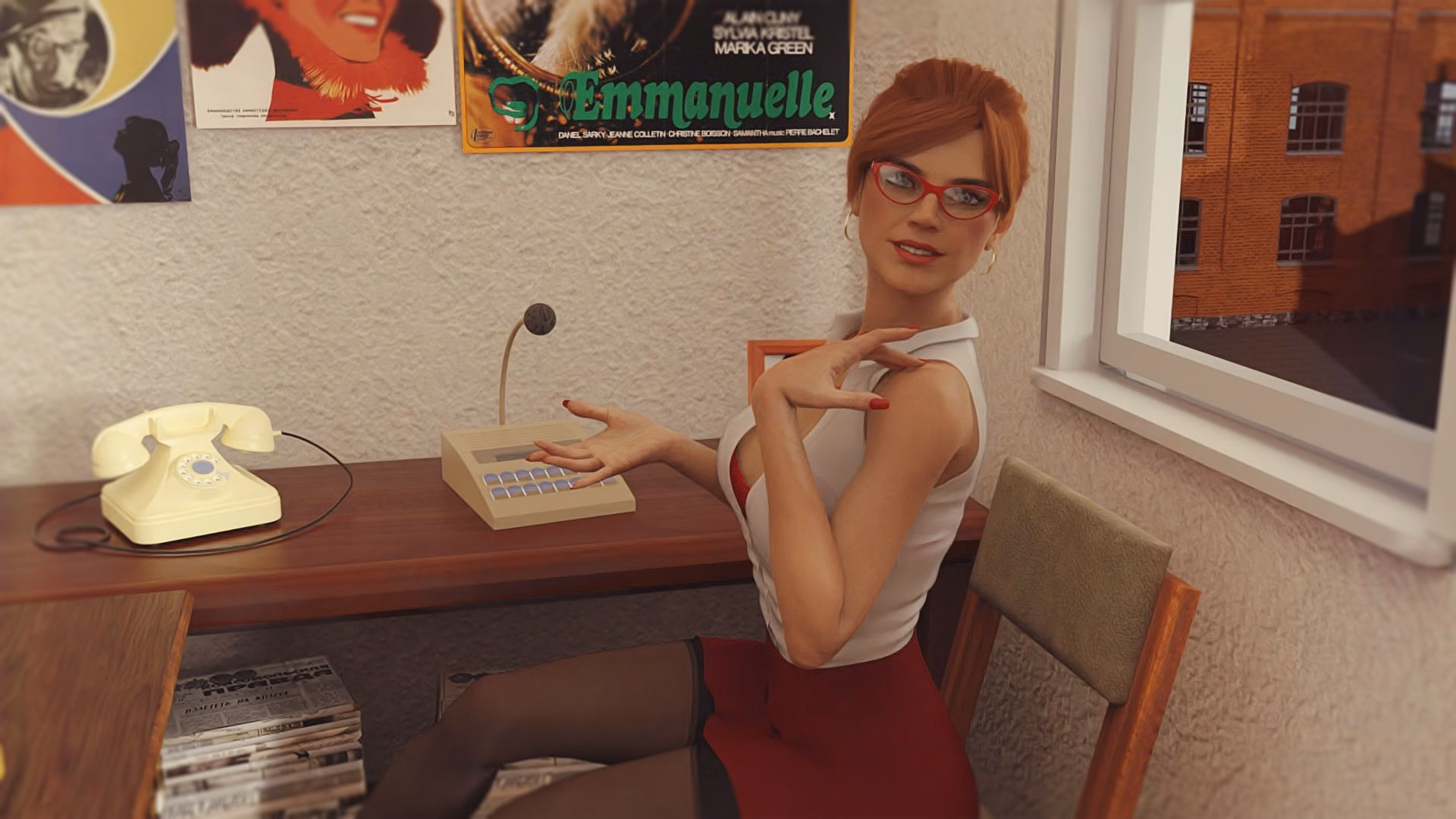 VN Ren'Py RSSU - Retro Style Soviet Undies - Case#1 Ithaca Project [v1.6.7a] [ErosAmor]