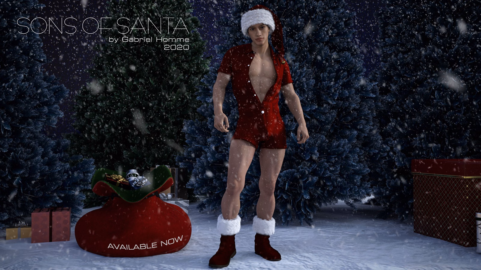Ren'Py Completed Sons of Santa 2020 [v2.0] [Gabriel Homme] download
