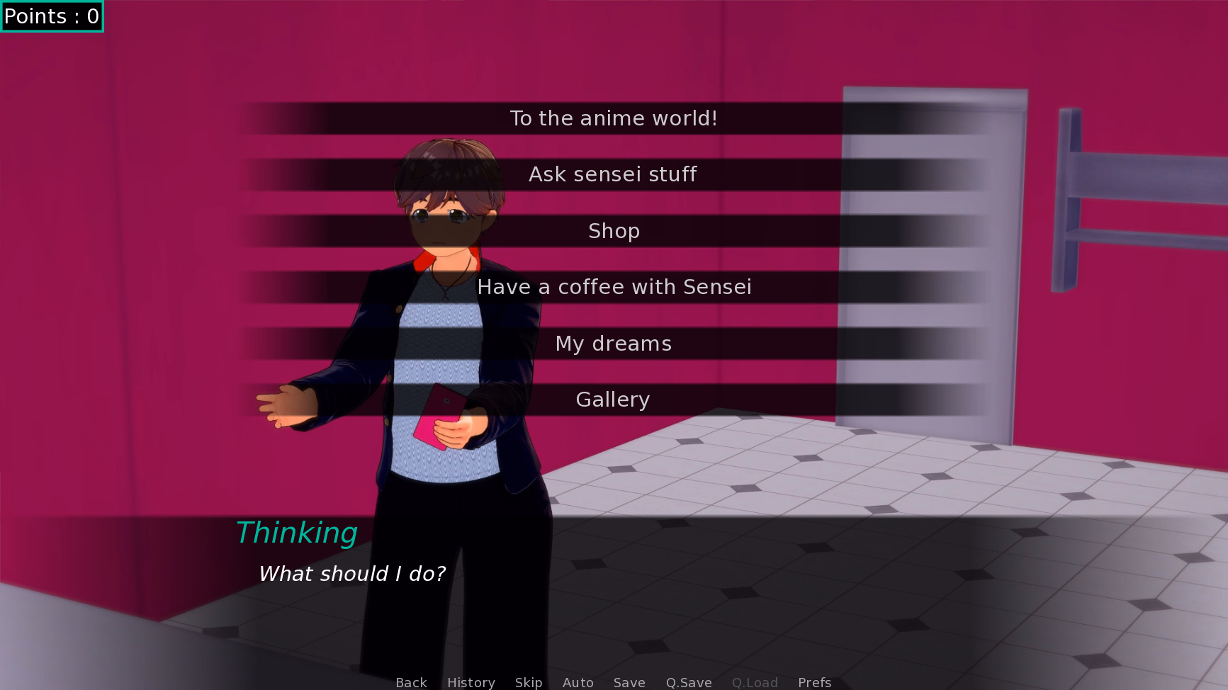 VN Ren'Py Abandoned Anime World Photographer [0.001] [KK2Oven]