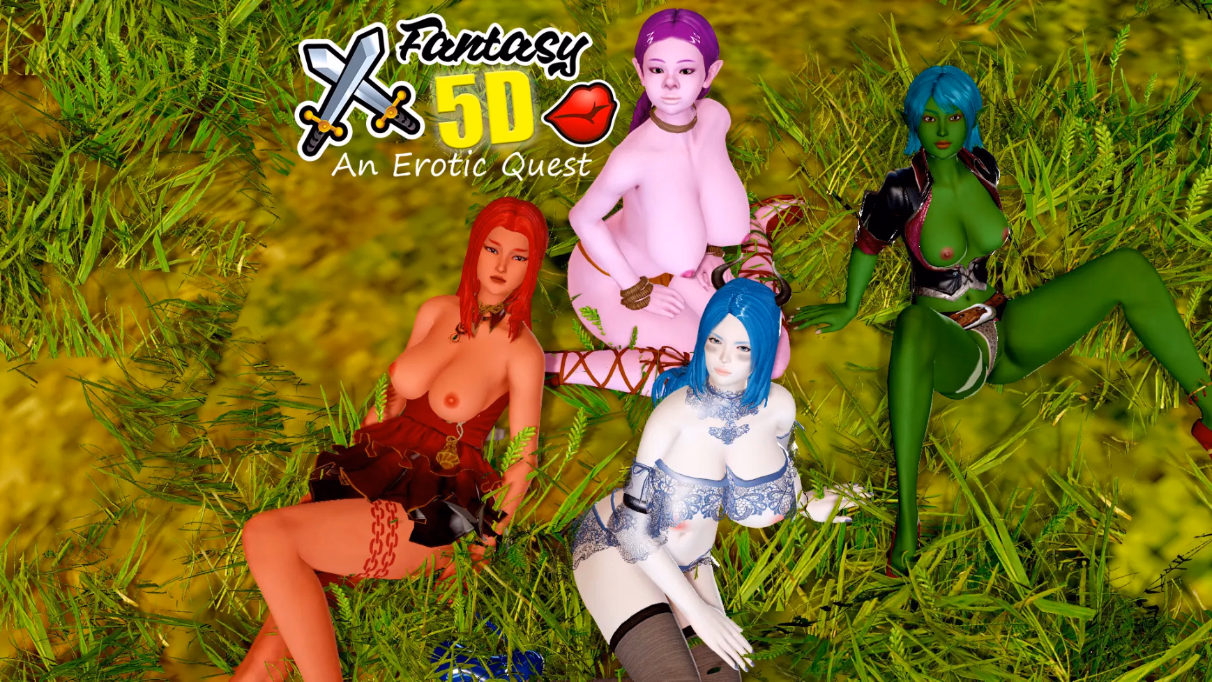 VN Ren'Py Abandoned F5D - Fantasy 5D: An Erotic Quest [v2.0] [Drunk Robot]