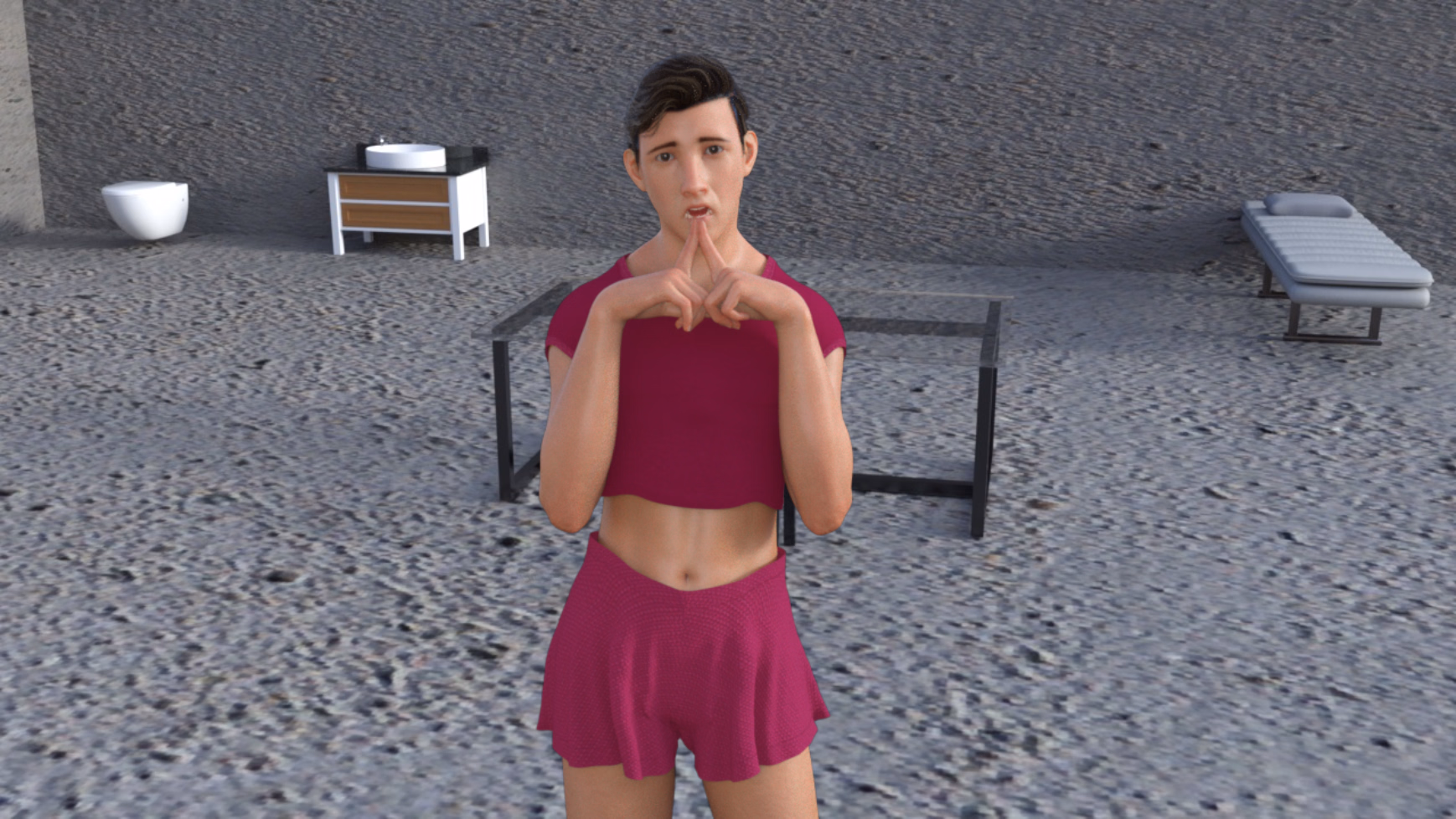 VN Ren'Py Abandoned Kidnapped Man [v0.2d] [LISAD]